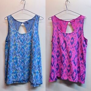2pcs 100% Cotton Tank, Size L